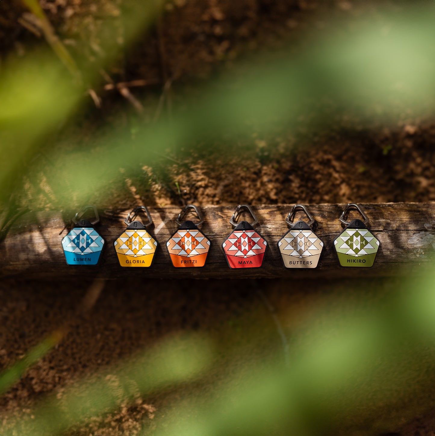 Woodland Green - Silent Dog ID Tag