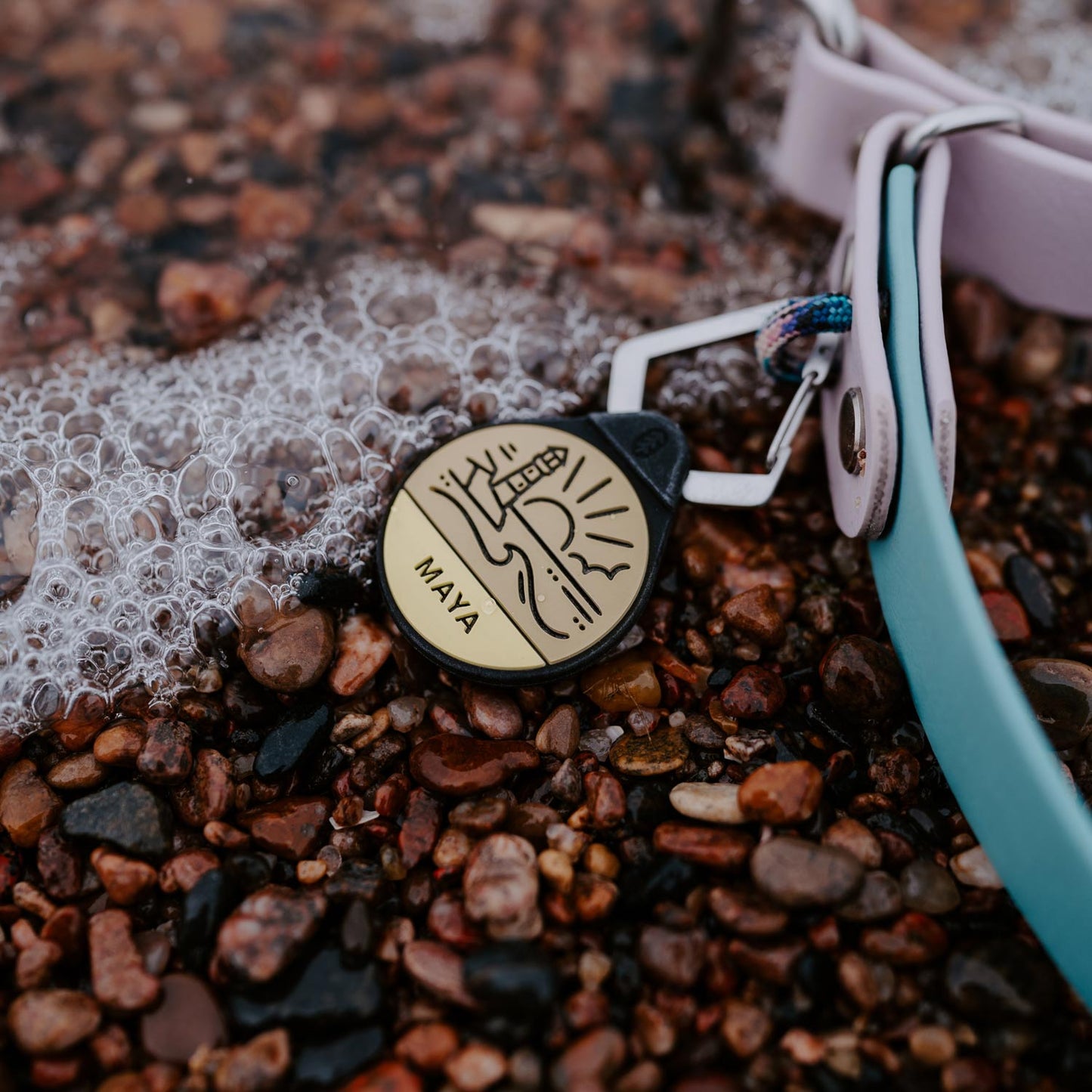 Coastline - Silent Dog ID Tag