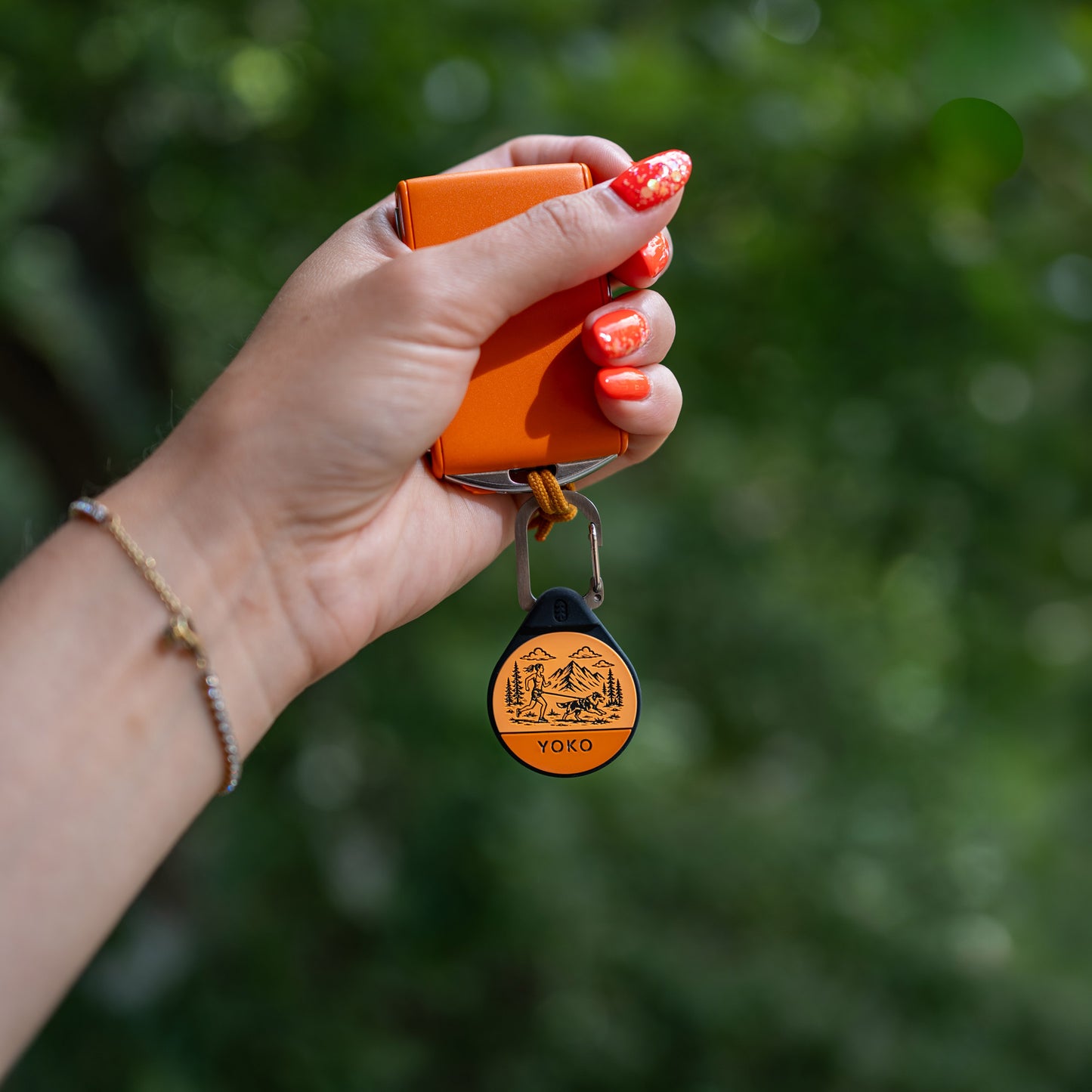 Canicross - Silent Dog ID Tag