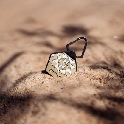 Sandstone Beige - The Ultimate Silent Dog ID Tag