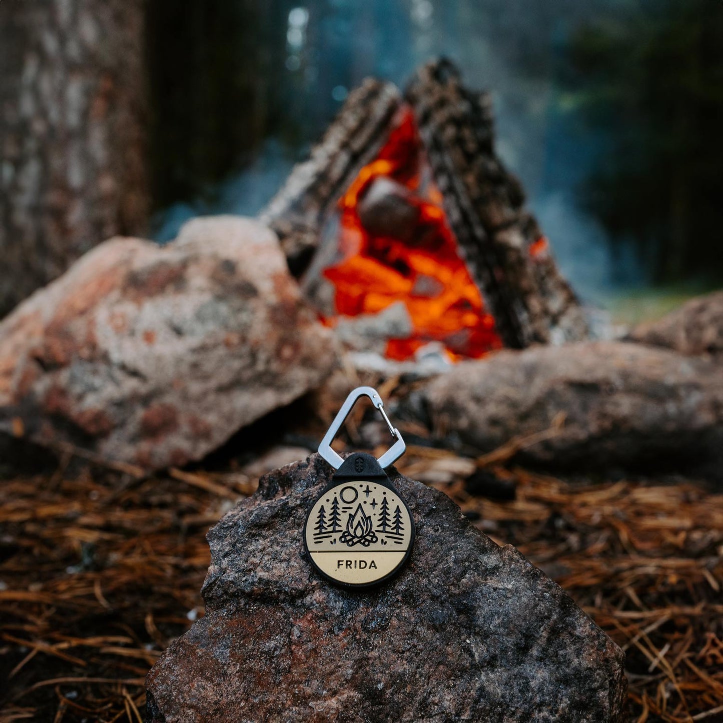 Campfire - The Ultimate Silent Dog ID Tag