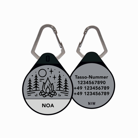 Campfire - The Ultimate Silent Dog ID Tag