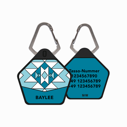 Scuba Blue - The Ultimate Silent Dog ID Tag