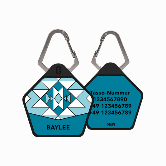 Scuba Blue - The Ultimate Silent Dog ID Tag