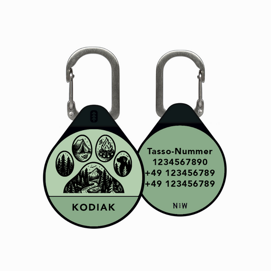 Trailmark - Silent Dog ID Tag