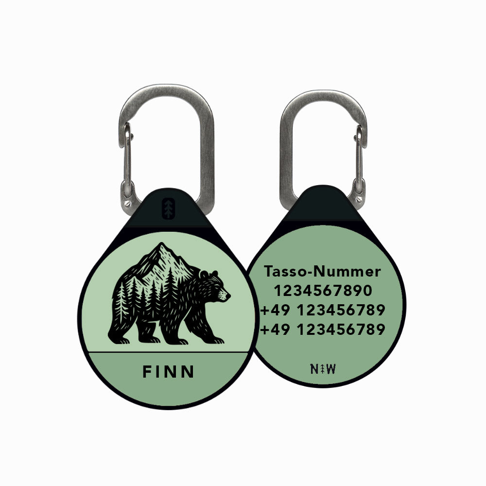 The Bear - Silent Dog ID Tag