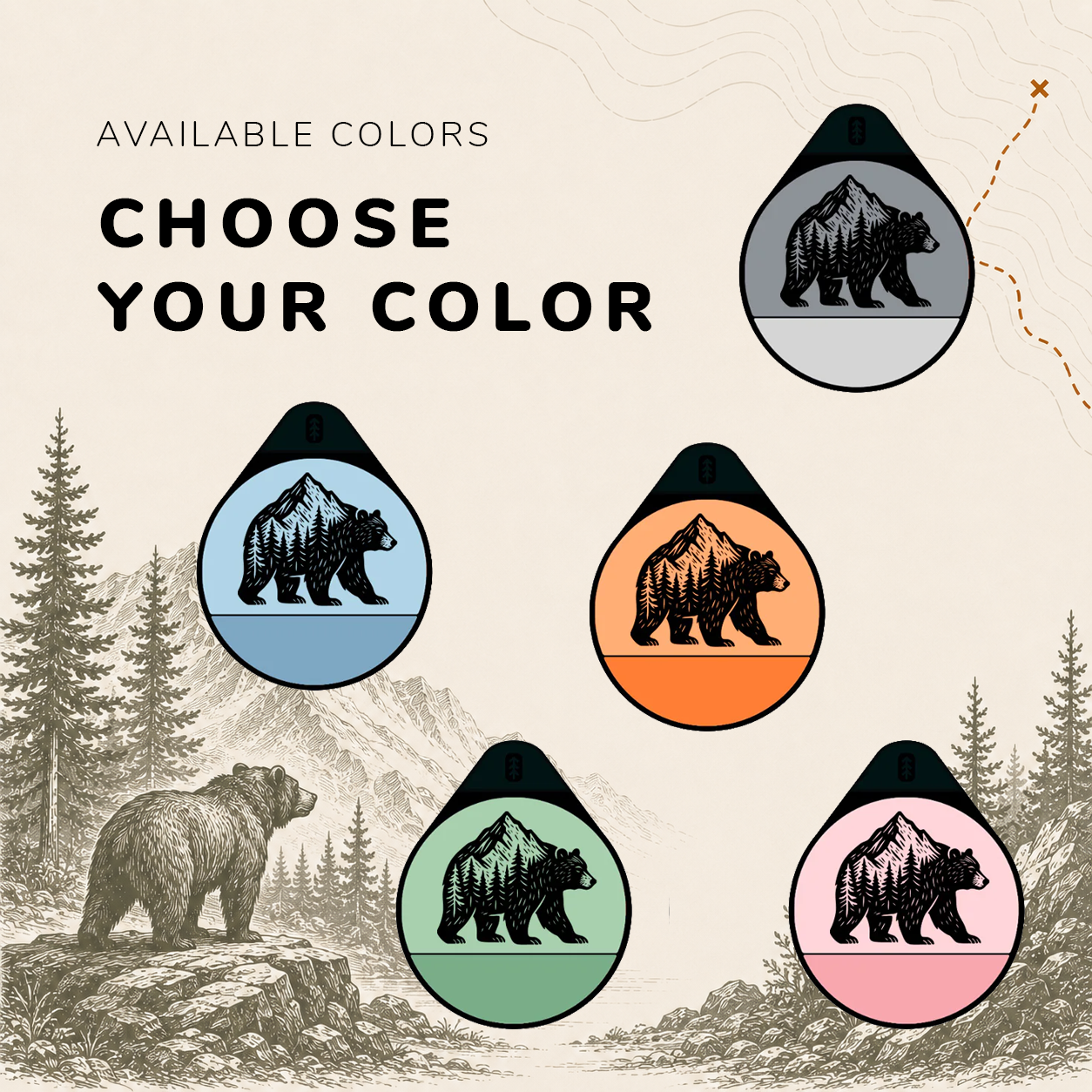 The Bear - Silent Dog ID Tag