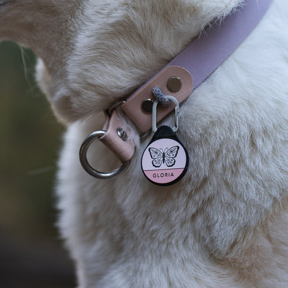 The Butterfly - Silent Dog ID Tag