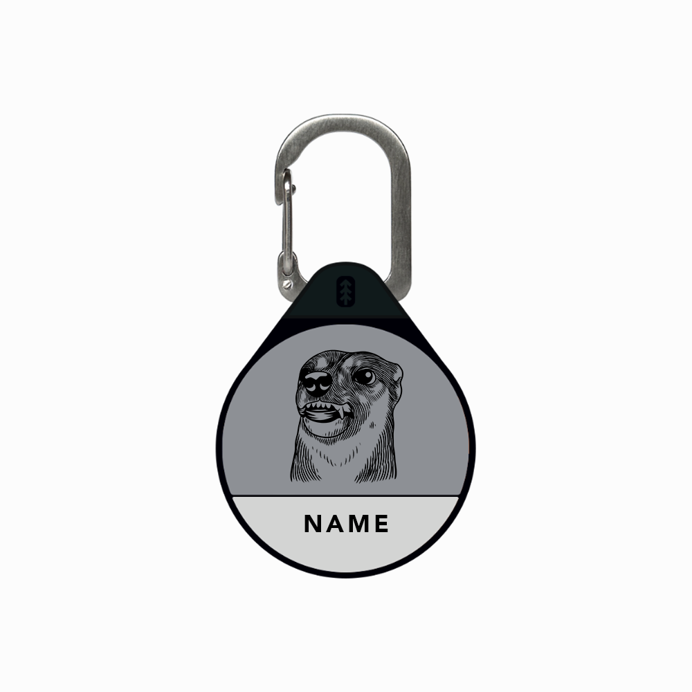 Custom Portrait - Silent Dog ID Tag