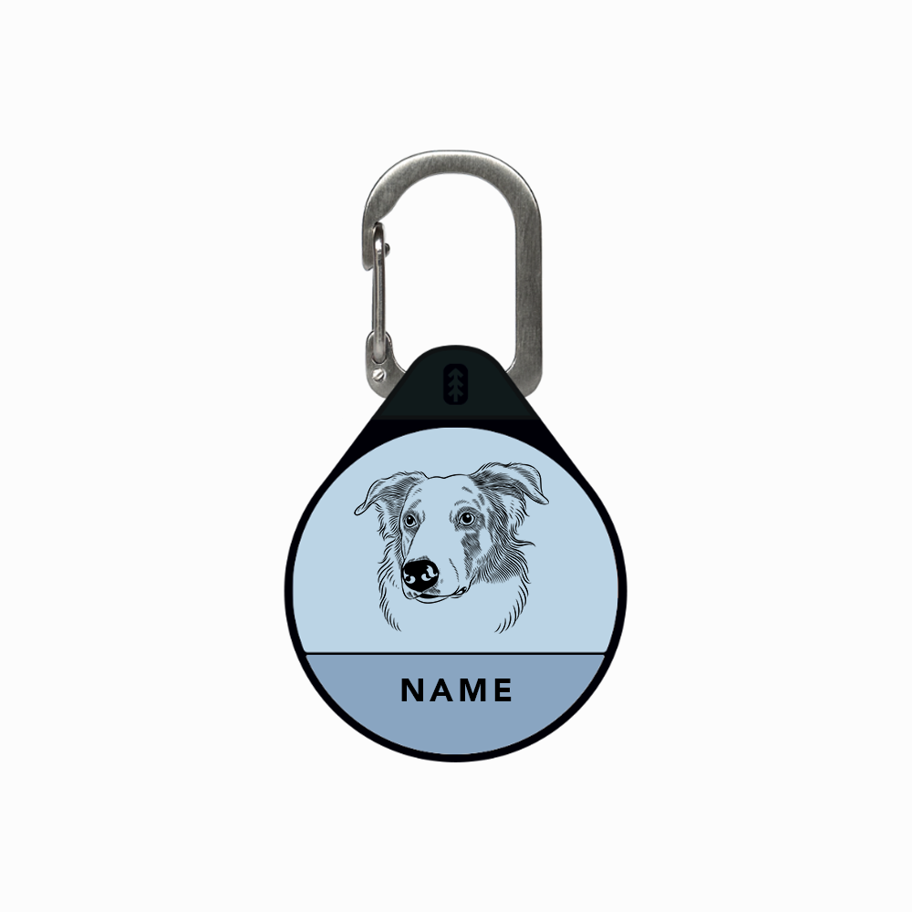 Custom Portrait - Silent Dog ID Tag