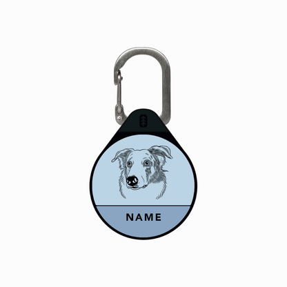 Custom Portrait - Silent Dog ID Tag