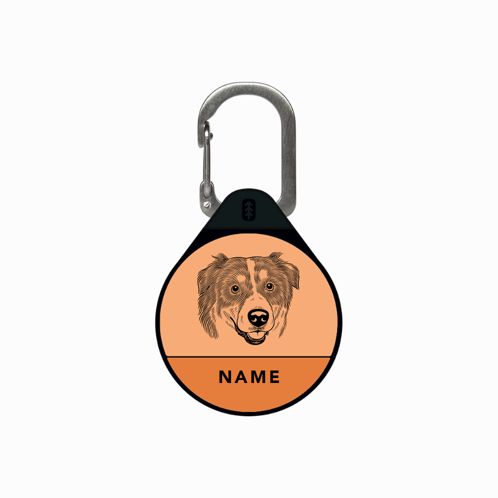 Custom Portrait - Silent Dog ID Tag