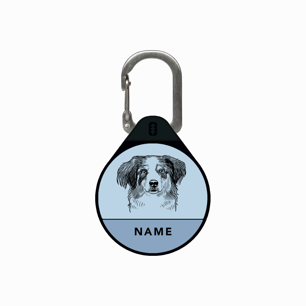Custom Portrait - Silent Dog ID Tag