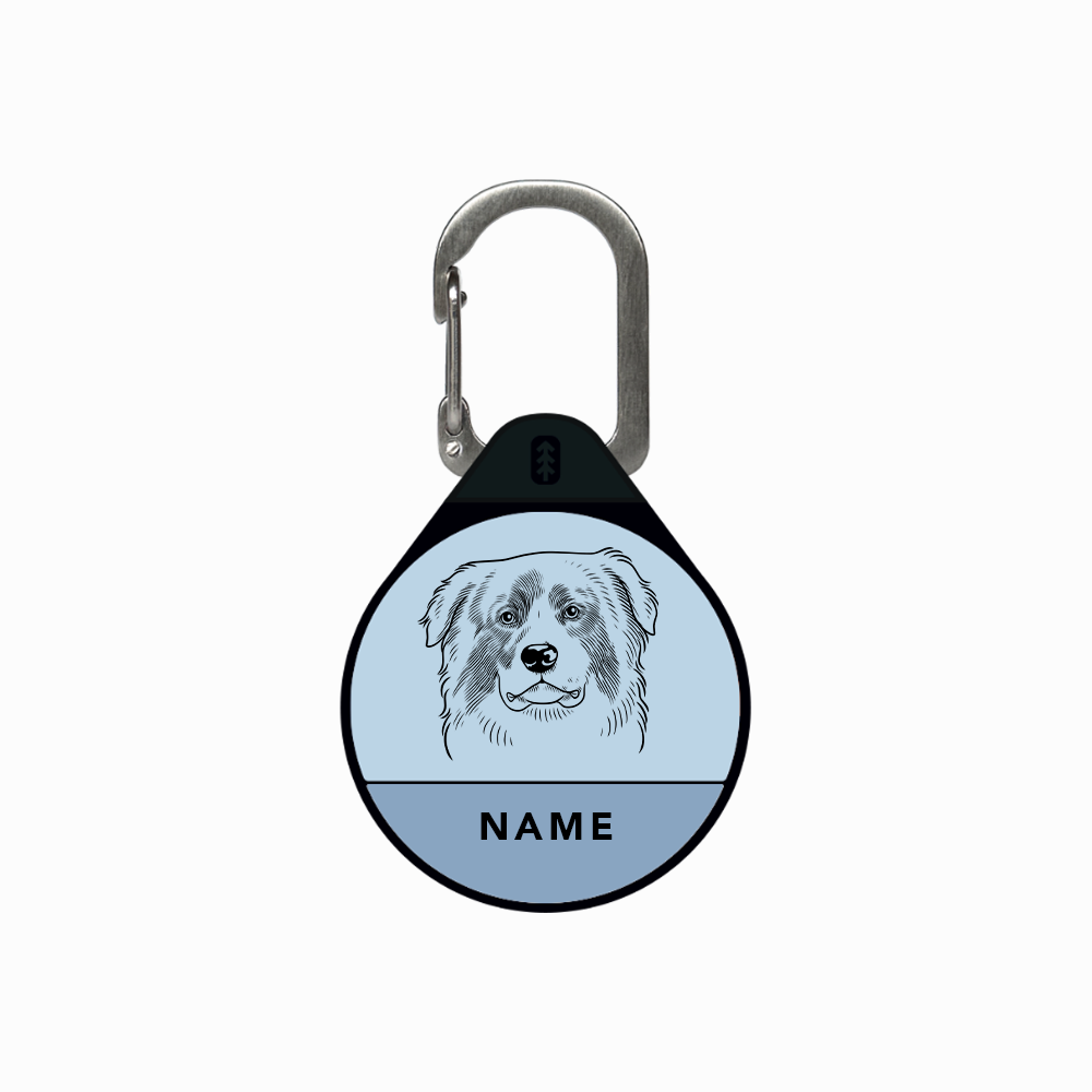 Custom Portrait - Silent Dog ID Tag