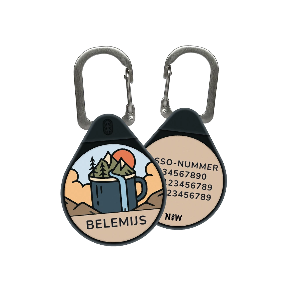 Roastscape dog ID tag