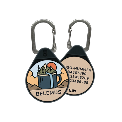 Roastscape dog ID tag
