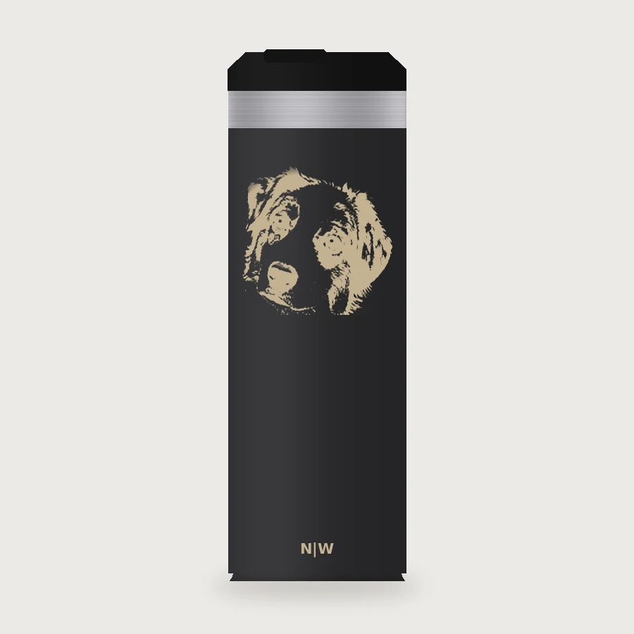 Instant Portrait tumbler in black