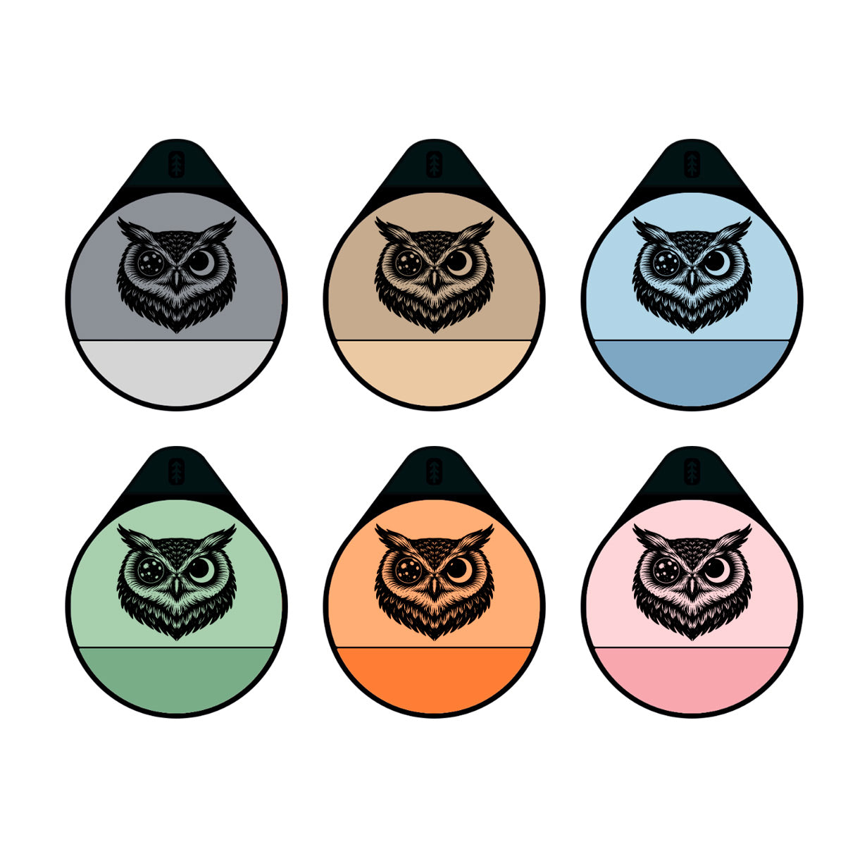 The Owl - Silent Dog ID Tag