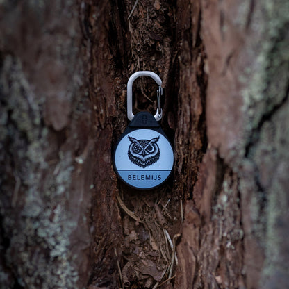 The Owl - Silent Dog ID Tag