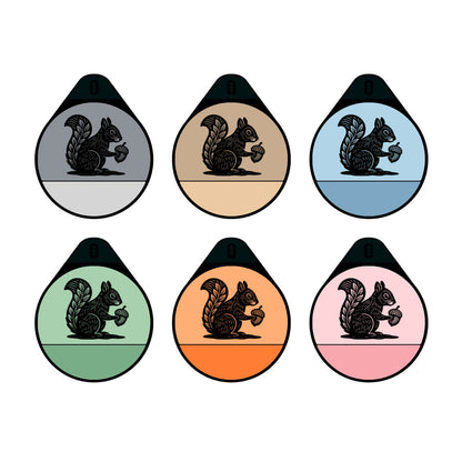 The Squirrel - Silent Dog ID Tag
