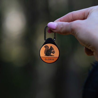 The Squirrel - Silent Dog ID Tag