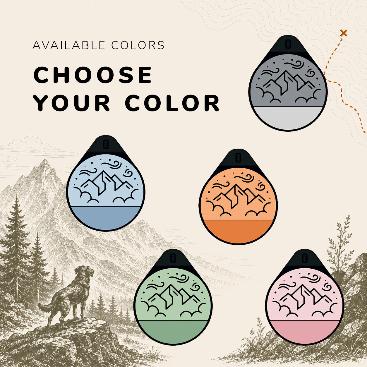 Summit - Silent Dog ID Tag