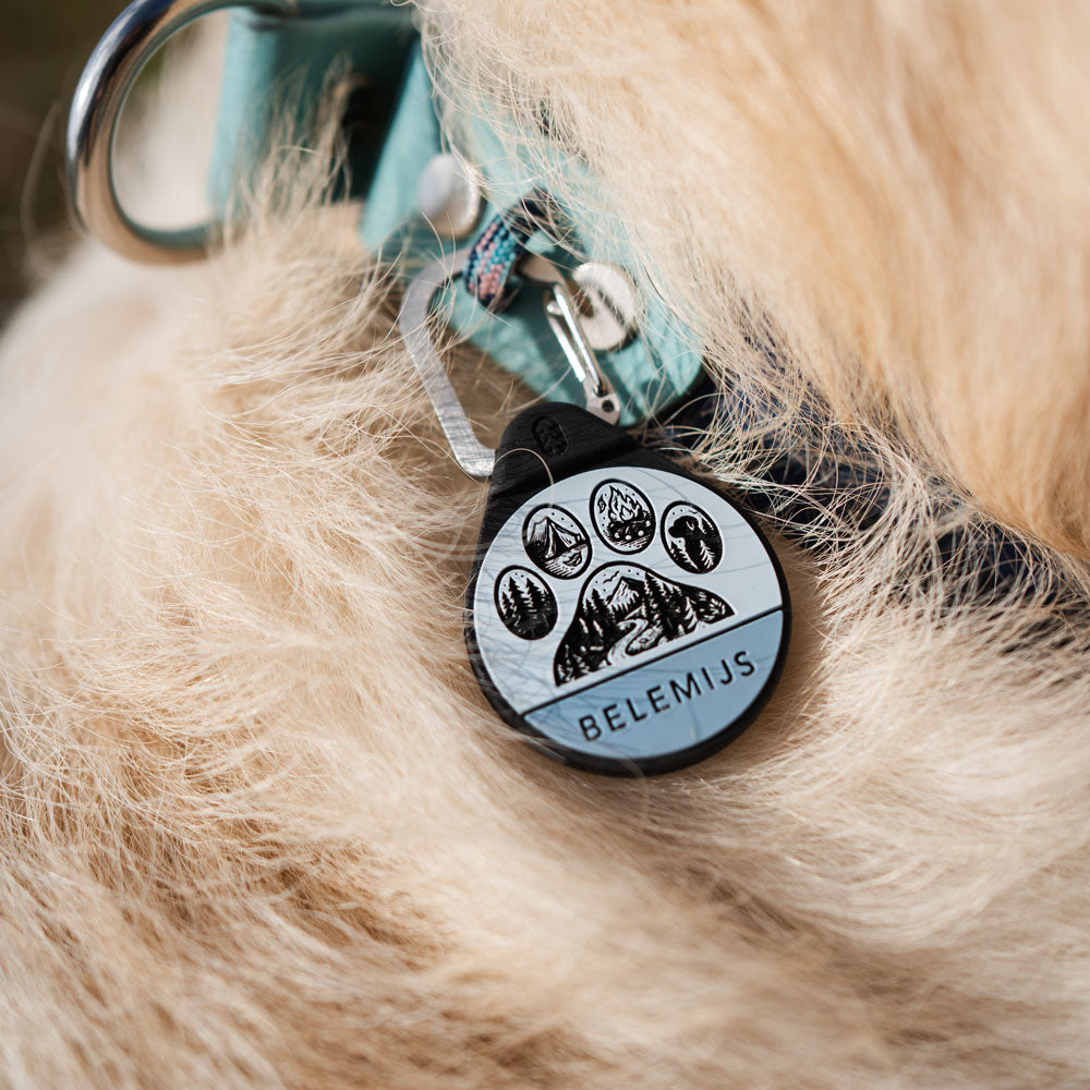 Trailmark - Silent Dog ID Tag