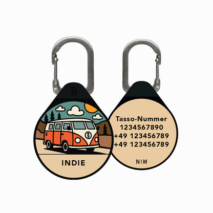 Vanlife - Silent Dog ID Tag