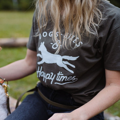 T-shirt Dogs, Hikes & Happy Times