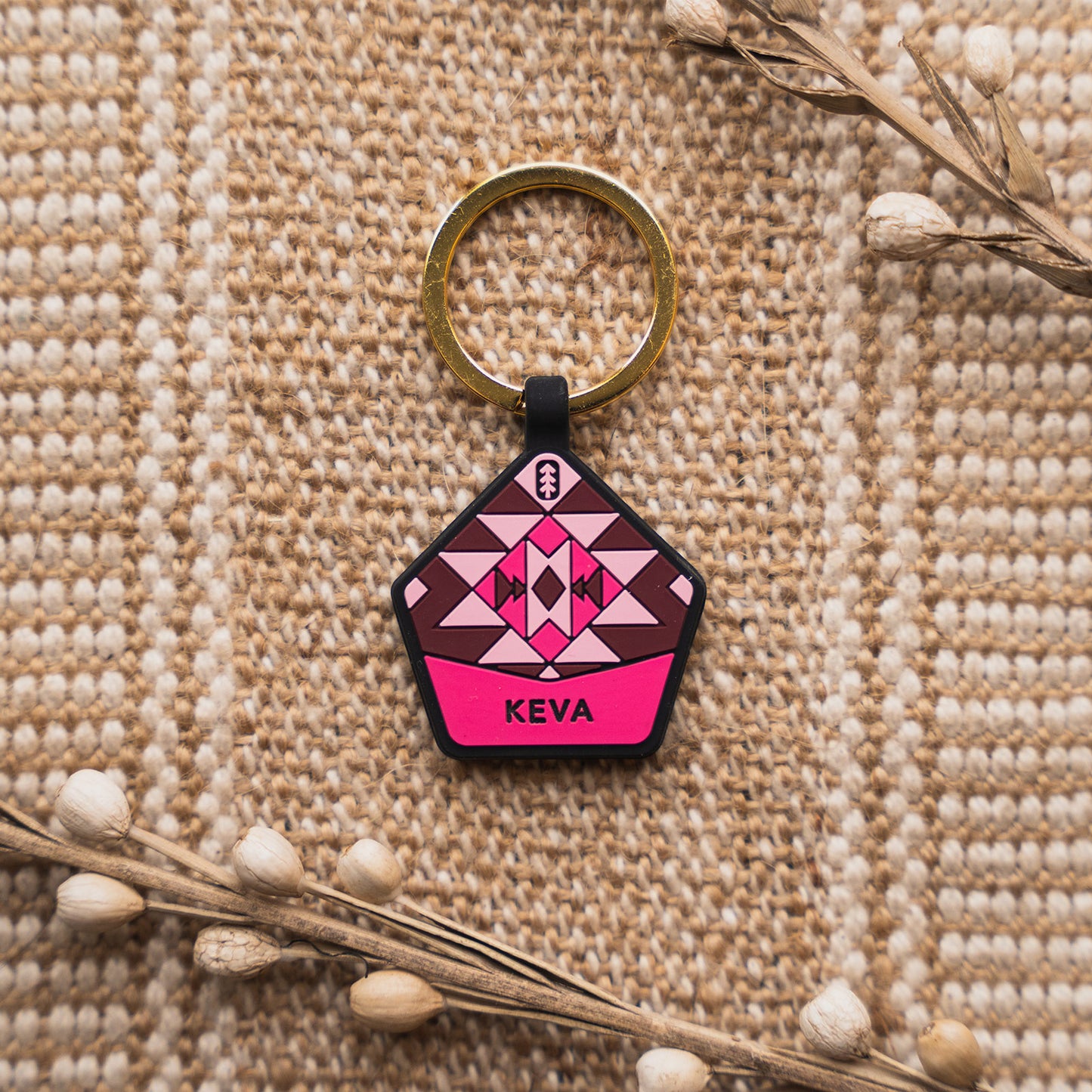 Macarenia Pink - The Ultimate Silent Dog ID Tag